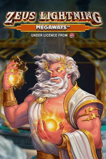 Plakat automatu Zeus Lightning MegaWays w Cleobetra